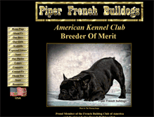 Tablet Screenshot of piperfrenchbulldogs.com